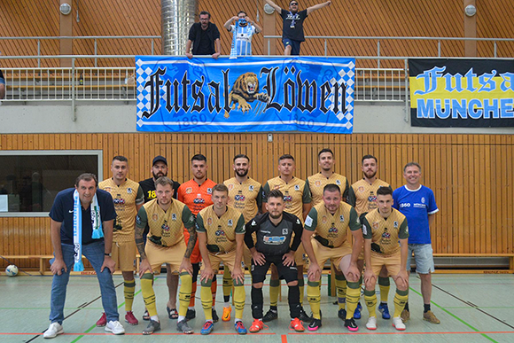 Erfolg für die Futsallöwen. Foto: TSV 1860